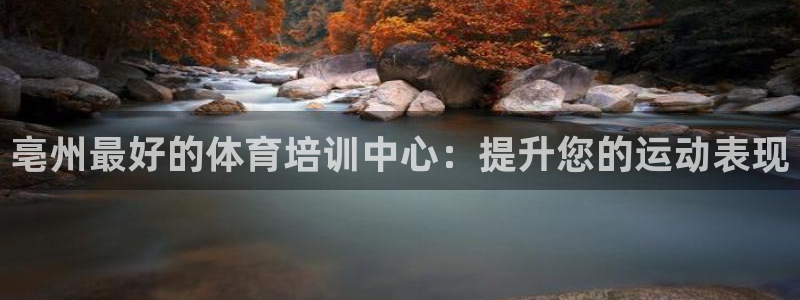 焦点娱乐公司简介怎么写：亳州最好的体育培训中心：提升