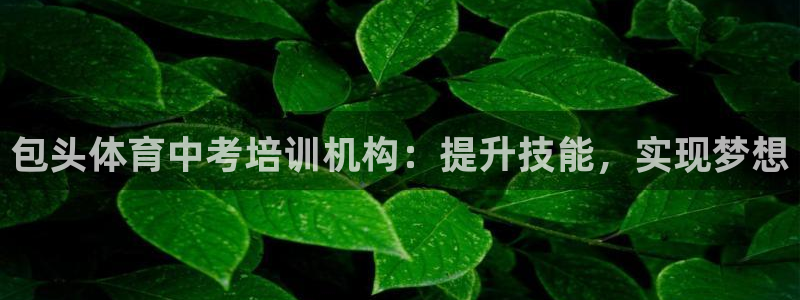 焦点娱乐平台客服：包头体育中考培训机构：提升技能，实