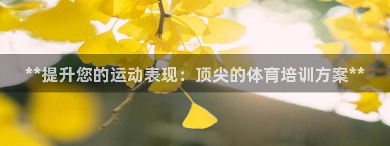 焦点娱乐平台斯7O777：**提升您的运动表现：顶尖的体育培